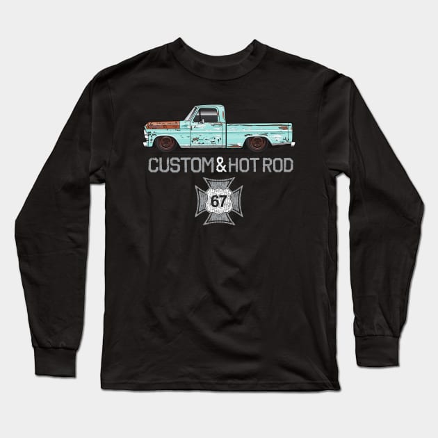 Rusty 67 Long Sleeve T-Shirt by JRCustoms44